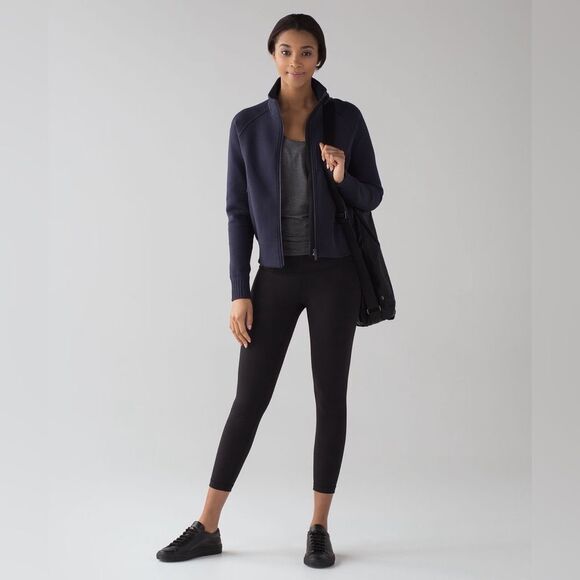 Lululemon NTS Jacket Spacer Stretch in Midnight Navy / Black RARE - Picture 11 of 11